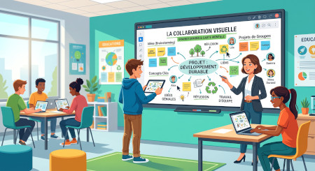 Collaboration Visuelle et le Tableau Blanc 