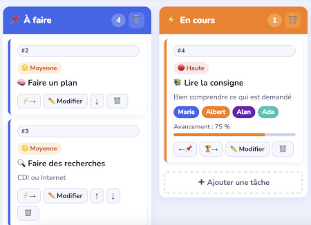 Kanban collège